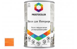 PROSTOCOLOR масло для интерьера лиственница 2,2л вывод
