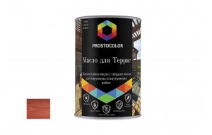 PROSTOCOLOR масло для террас гранат 2,2л вывод