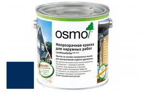 2506 Темно-синяя 0,125л серия Непрозрачная краска Landhausfarbe