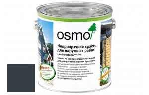 2716 Серый антрацит 2,5л серия Непрозрачная краска Landhausfarbe
