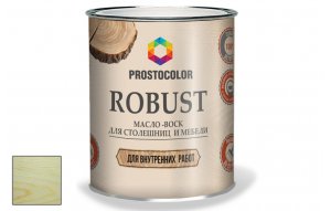 PROSTOCOLOR масло для столешниц и мебели ROBUST (бесцветный) 0,75л