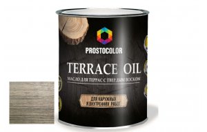 PROSTOCOLOR масло для террас эбеновое дерево 0,75л
