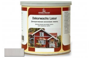 Декоративная восковая эмаль Borma Wachs цв.50 белый 750мл*