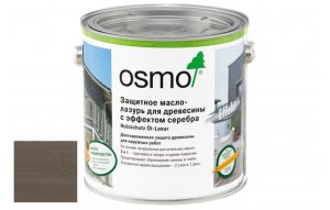 1143 Оникс серебро 0,22л серия Защитное-масло лазурь HOLZSCHUTZ OL-LASUR EFFEKT