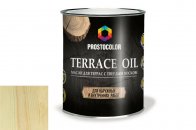 PROSTOCOLOR масло для террас лиственница 2,2л вывод